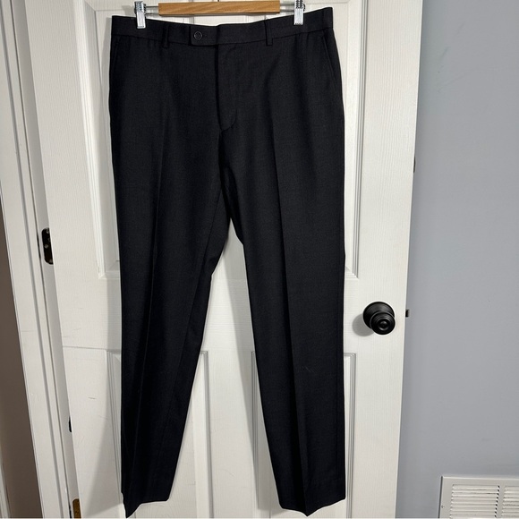 Superlux Super Fine 44/38 Euro Slim Notch Shark No Pleats pants Giorgio Fiorelli - Picture 1 of 10